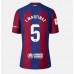 Günstige Barcelona Inigo Martinez #5 Heim Fussballtrikot Damen 2023-24 Kurzarm